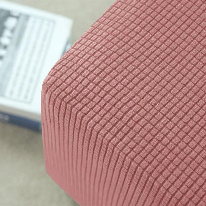 Polar Fleece Stretch Square Stool Cover by HitMyNeed