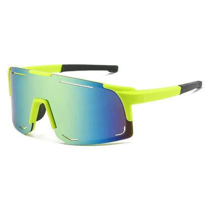 Polarized Cycling Sunglasses with UV Protection 9335-light-green by HitMyNeed
