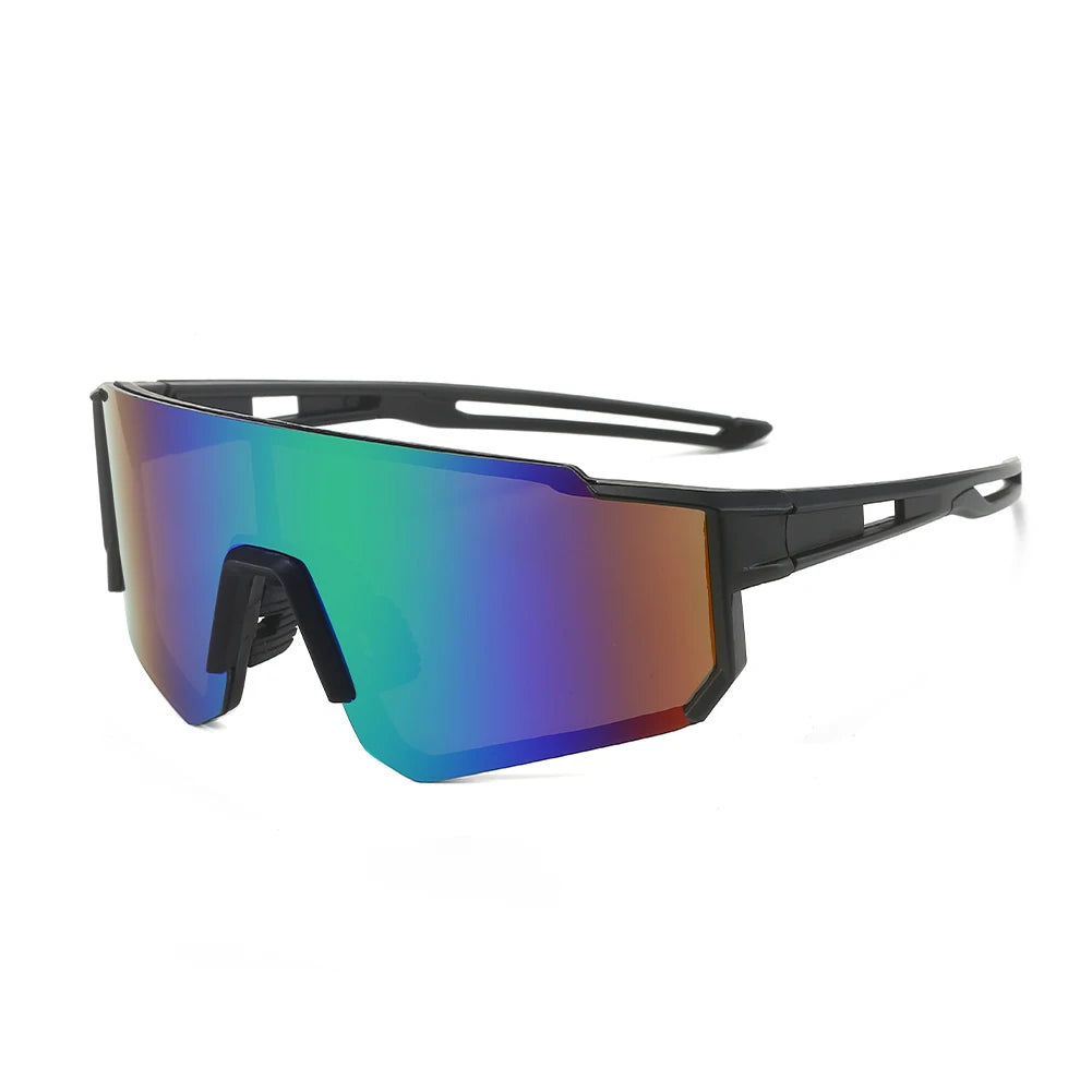 Polarized Cycling Sunglasses with UV Protection 9815-green by HitMyNeed