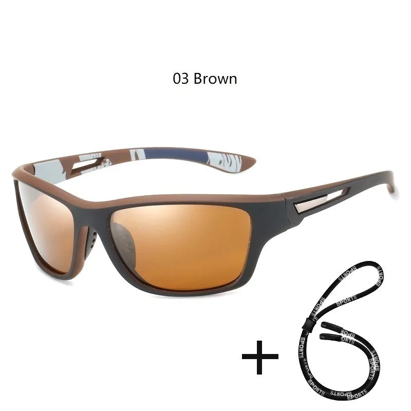 Polarized UV400 Fishing & Driving Sunglasses 03-brown by HitMyNeed