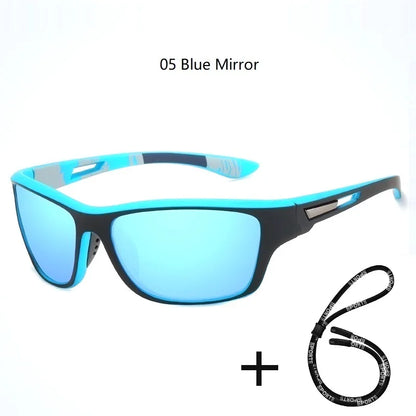 Polarized UV400 Fishing & Driving Sunglasses 05-blue-mirror by HitMyNeed