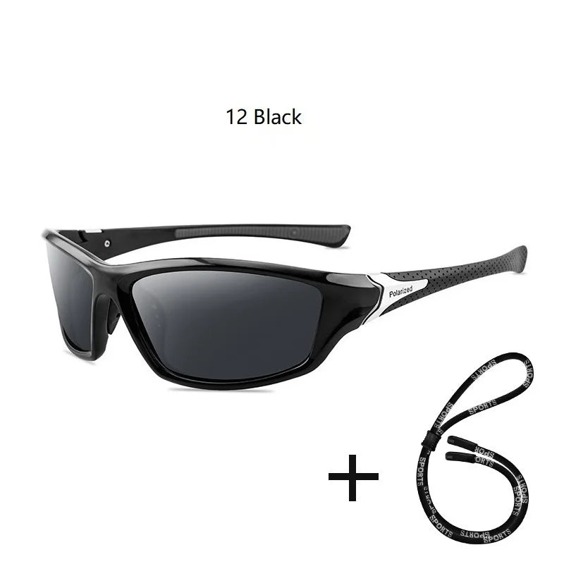Polarized UV400 Fishing & Driving Sunglasses 12-black by HitMyNeed