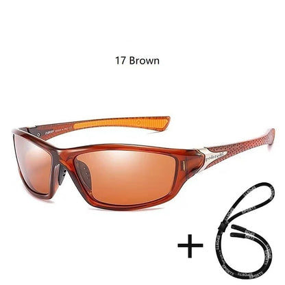 Polarized UV400 Fishing & Driving Sunglasses 17-brown by HitMyNeed
