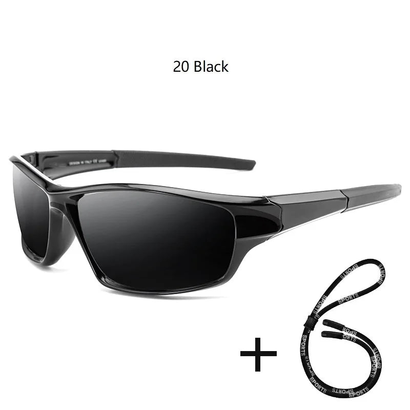Polarized UV400 Fishing & Driving Sunglasses 20-black by HitMyNeed