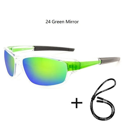 Polarized UV400 Fishing & Driving Sunglasses 24-green-mirror by HitMyNeed