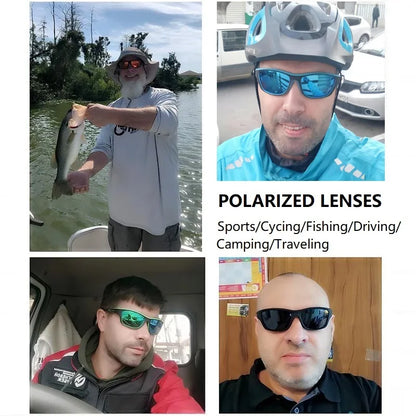 Polarized UV400 Fishing & Driving Sunglasses by HitMyNeed