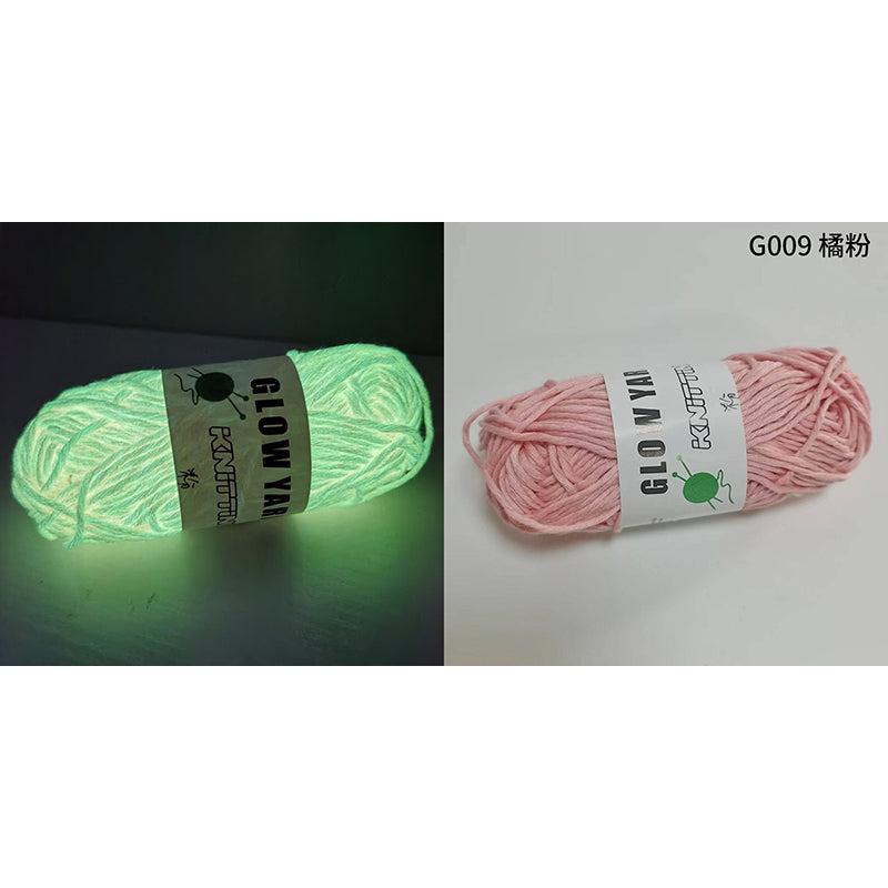 Polyester Glow in the Dark Knitting Yarn 50g 1pc-09 by HitMyNeed