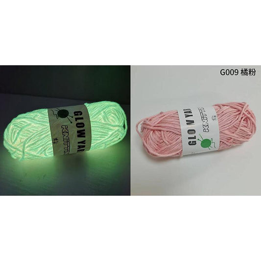 Polyester Glow in the Dark Knitting Yarn 50g 1pc-09 by HitMyNeed