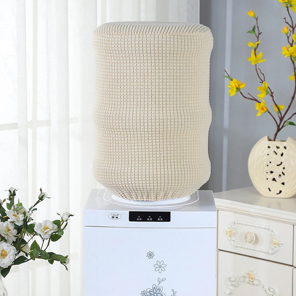 Polyester Water Dispenser Cover for 5-Gallon Bottles beige by HitMyNeed