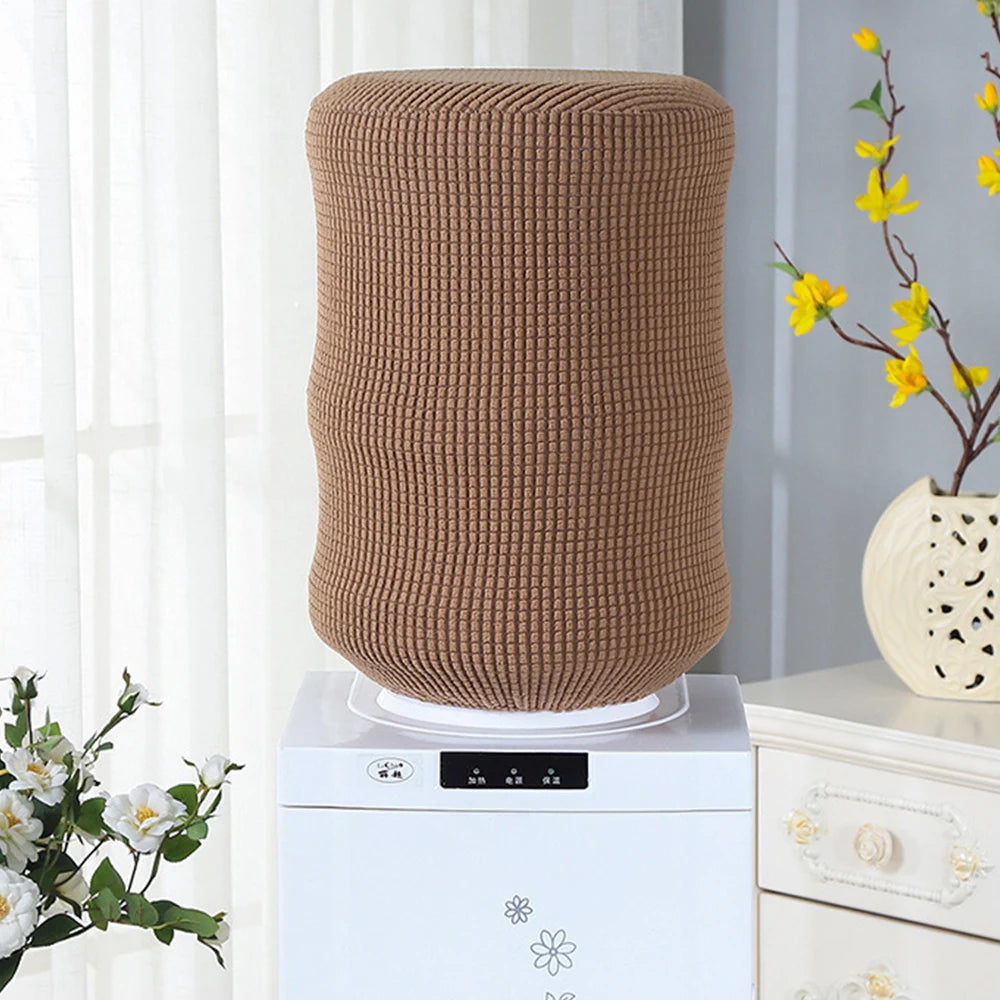 Polyester Water Dispenser Cover for 5-Gallon Bottles light-coffee by HitMyNeed