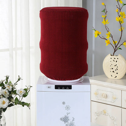 Polyester Water Dispenser Cover for 5-Gallon Bottles wine-red by HitMyNeed