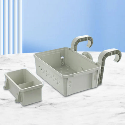 Poolside Storage Baskets with Cup Holders by HitMyNeed