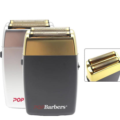 POP Barbers P620 11000 RPM Double Foil Beard Shaver by HitMyNeed