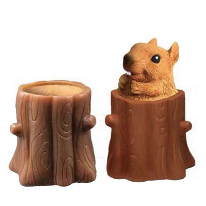 Pop Out Squeeze Squirrel Fidget Toy by HitMyNeed