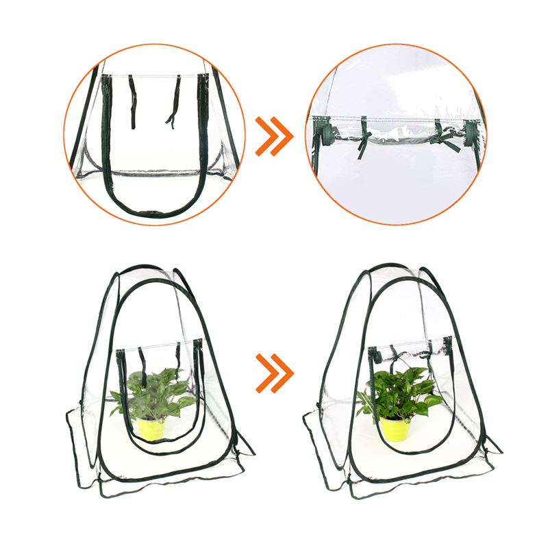 Pop Up Greenhouse for Small Gardens and Patios by HitMyNeed