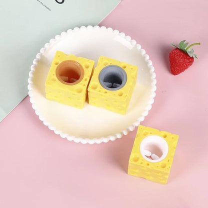 Pop-Up Mouse and Cheese Stress Relief Fidget Toy by HitMyNeed