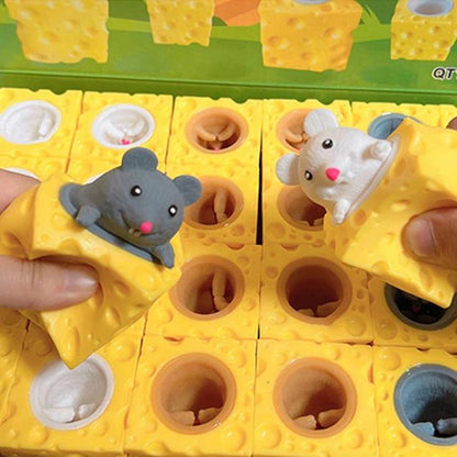 Pop-Up Mouse and Cheese Stress Relief Fidget Toy by HitMyNeed