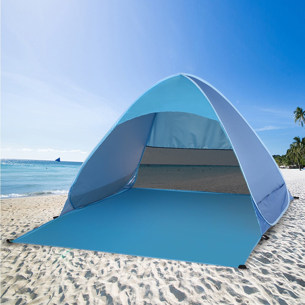 Pop Up Sun Shelter Beach Tent for 1-2 People by HitMyNeed