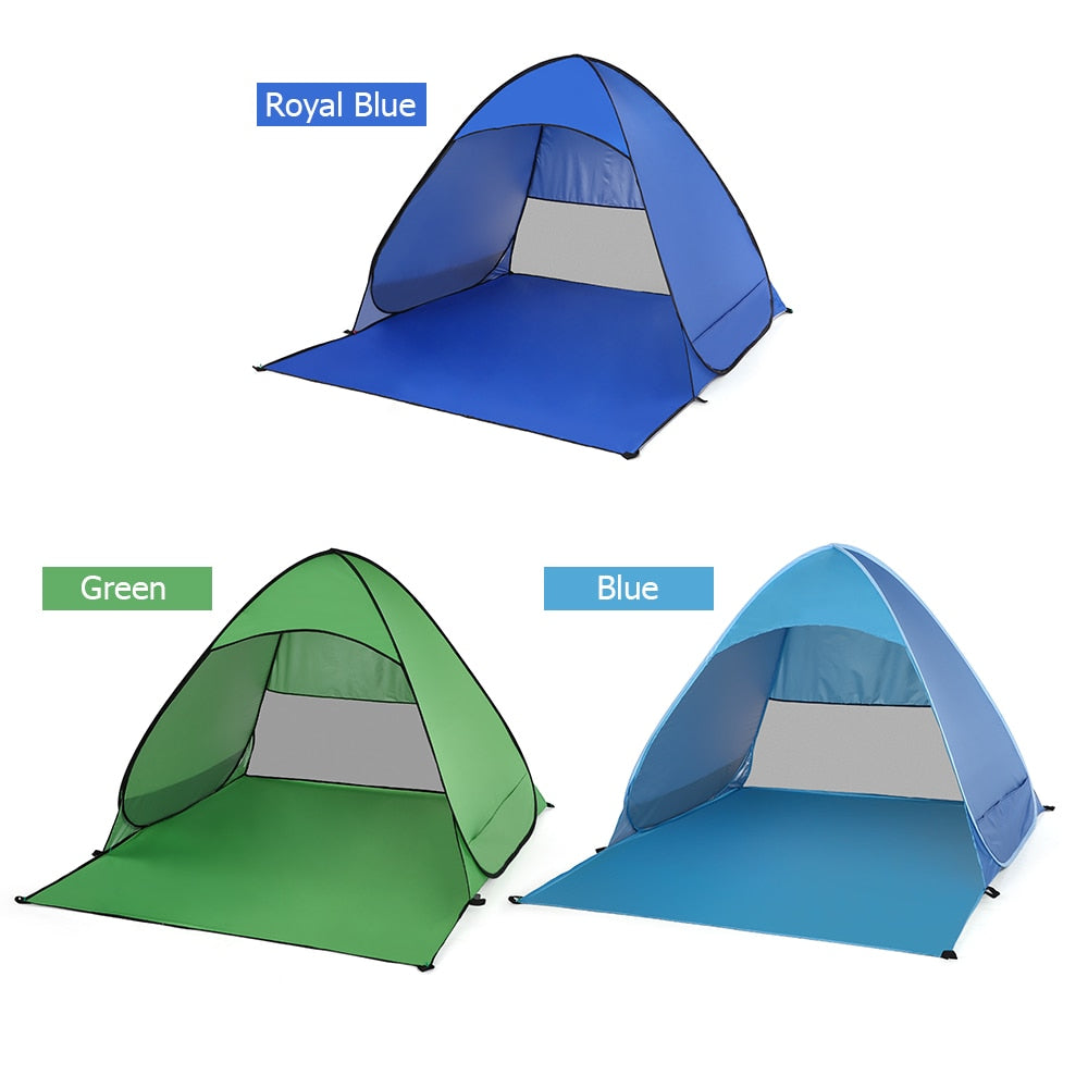 Pop Up Sun Shelter Beach Tent for 1-2 People by HitMyNeed