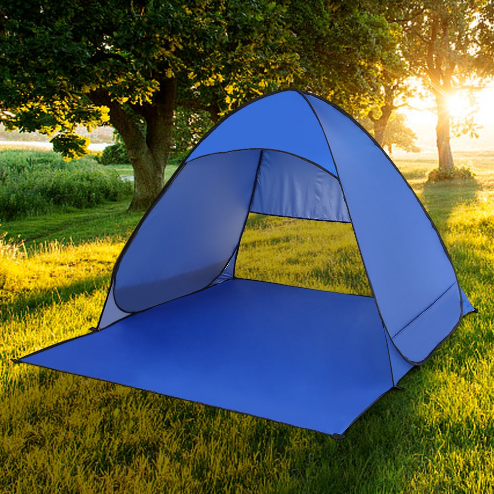 Pop Up Sun Shelter Beach Tent for 1-2 People by HitMyNeed