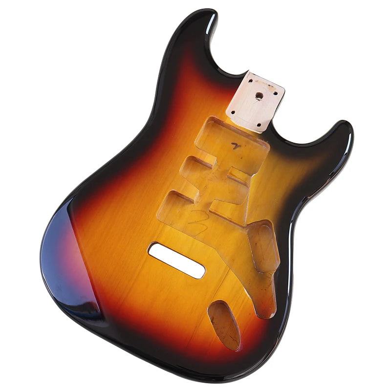 Poplar Electric Guitar Body for DIY Builds by HitMyNeed