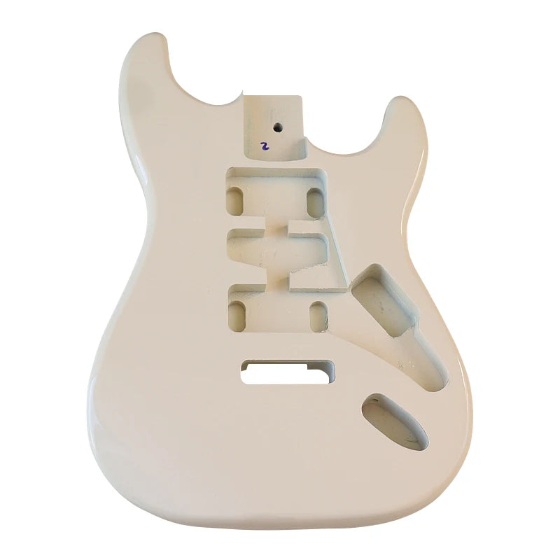 Poplar Electric Guitar Body for DIY Builds m5-yellow by HitMyNeed