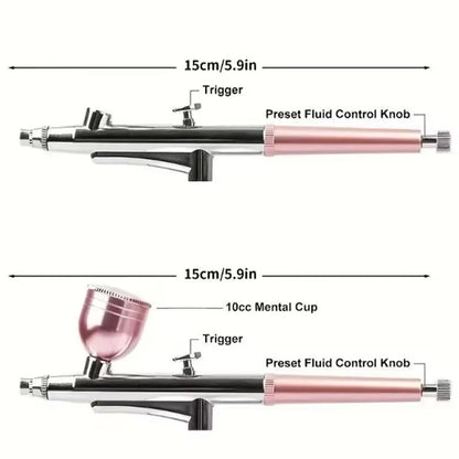 Portable 0.3mm Single Action Airbrush Spray Pen by HitMyNeed