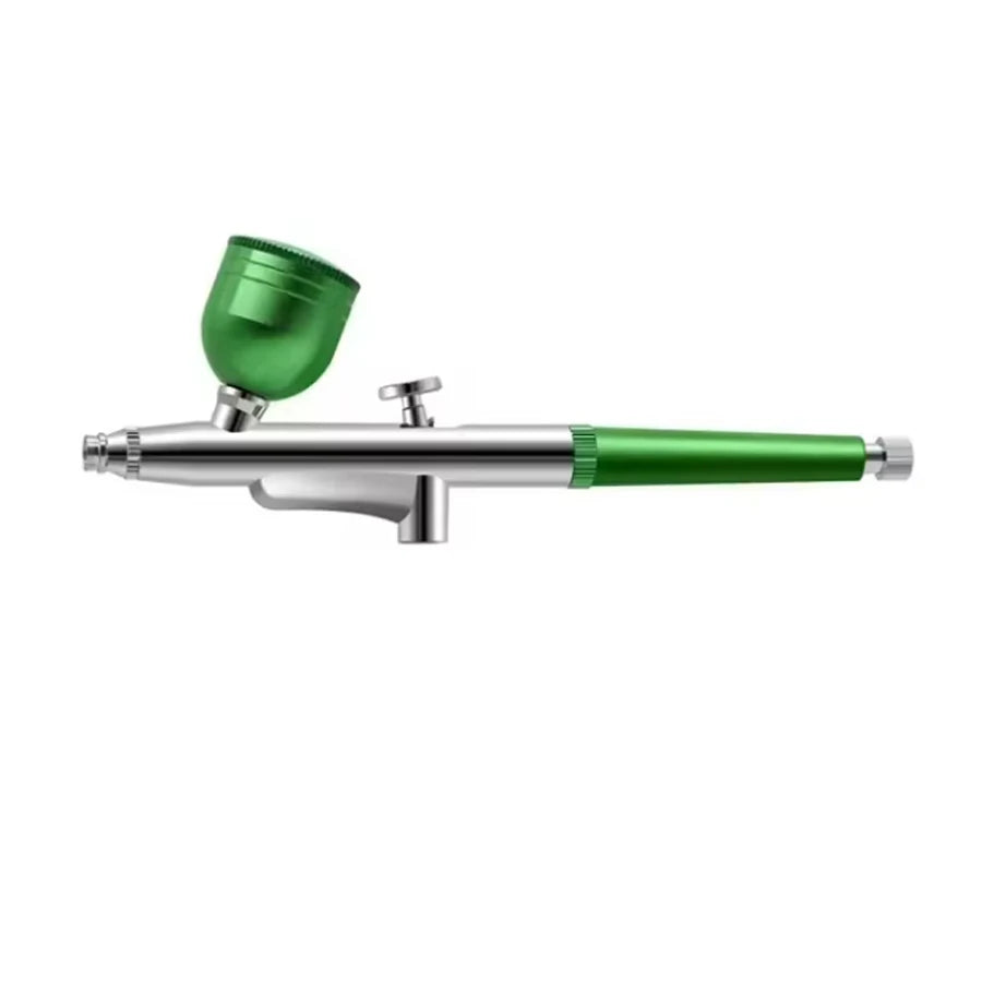 Portable 0.3mm Single Action Airbrush Spray Pen green by HitMyNeed