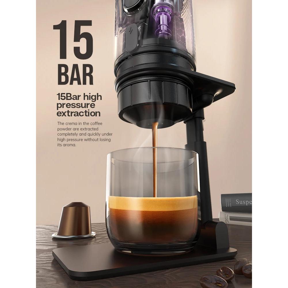 Portable 12V Espresso Coffee Maker for Car & Home by HitMyNeed
