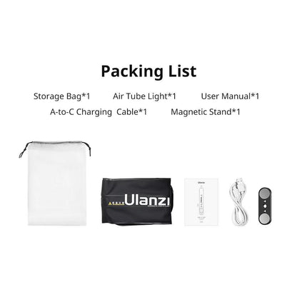 Portable 12W Bi-Color Magnetic Tube Light 2700K-6500K by HitMyNeed