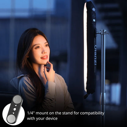 Portable 12W Bi-Color Magnetic Tube Light 2700K-6500K by HitMyNeed