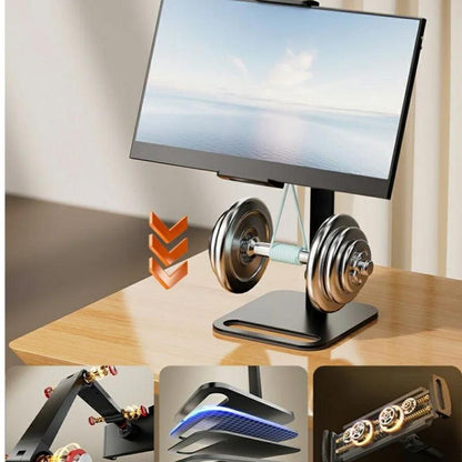 Portable 16" Monitor Desk Stand with VESA Mount by HitMyNeed