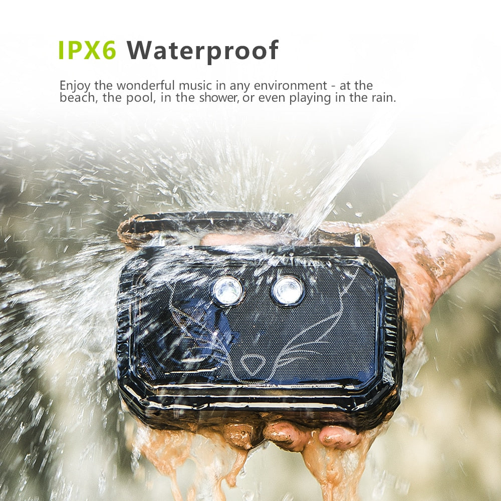 Portable 20W Bluetooth Speaker with LED Flashlight by HitMyNeed