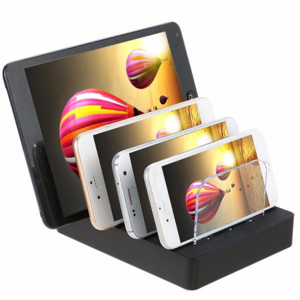Portable 4-Port USB Charging Hub with Stand by HitMyNeed