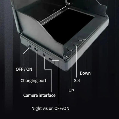 Portable 4.3" 1080P Underwater Fish Finder Camera by HitMyNeed
