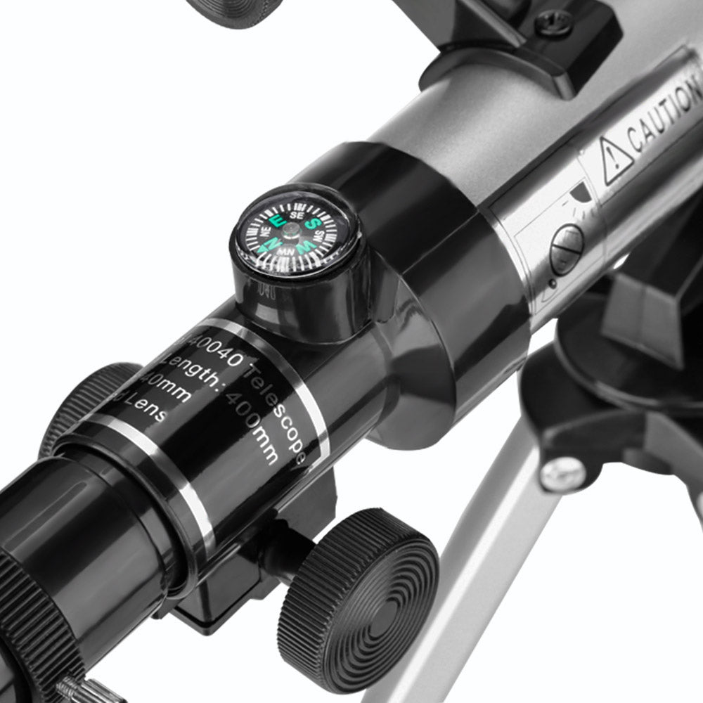 Portable 50mm Refractor Telescope with Tripod by HitMyNeed