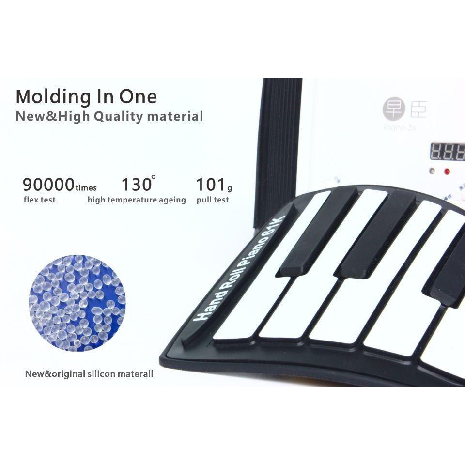 Portable 88-Key Roll-Up Piano Keyboard by HitMyNeed