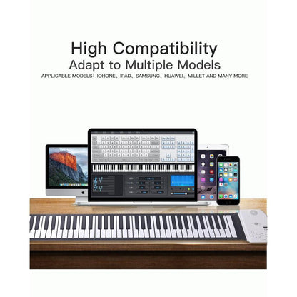 Portable 88-Key Roll-Up Piano Keyboard by HitMyNeed