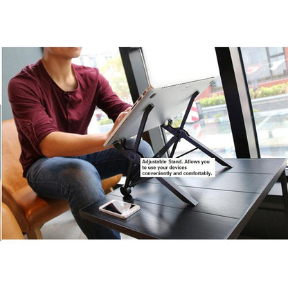Portable Adjustable Ergonomic Laptop Stand by HitMyNeed