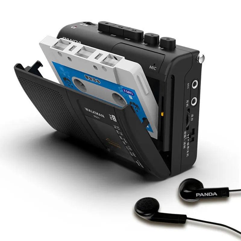 Portable AM/FM Retro Cassette Player with Recorder by HitMyNeed