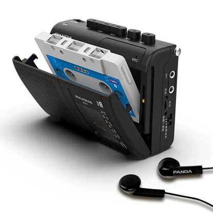 Portable AM/FM Retro Cassette Player with Recorder by HitMyNeed