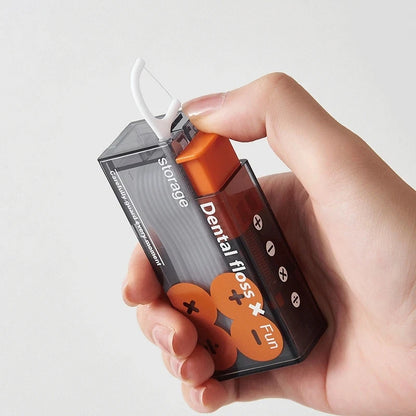 Portable Automatic Floss Dispenser with 10 Sticks by HitMyNeed