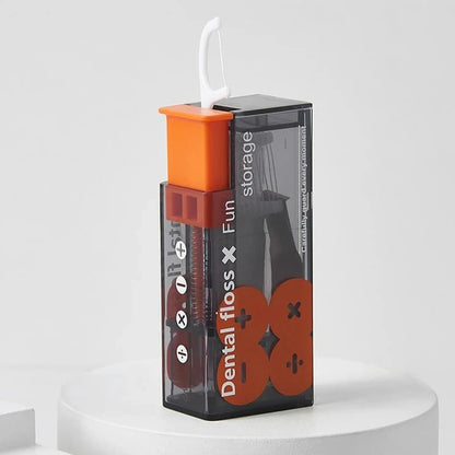 Portable Automatic Floss Dispenser with 10 Sticks by HitMyNeed