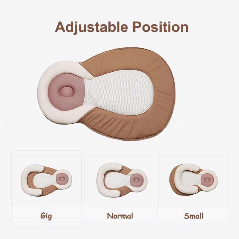Portable Baby Travel Bed and Anti-Rollover Nest by HitMyNeed