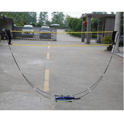 Portable Badminton Net Set with Carry Bag by HitMyNeed