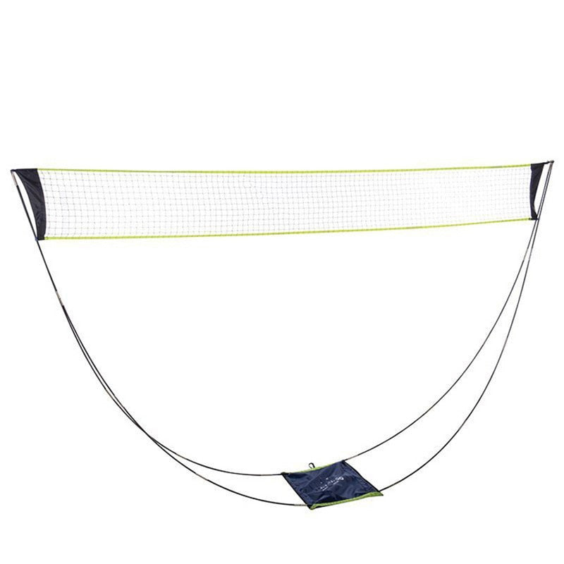 Portable Badminton Net Set with Carry Bag by HitMyNeed