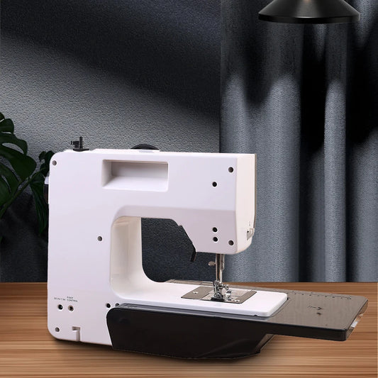 Portable Beginner Sewing Machine with 12 Stitches by HitMyNeed