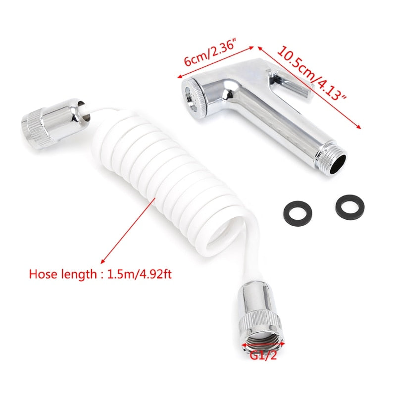 Portable Bidet Toilet Sprayer with 1.5m Hose by HitMyNeed