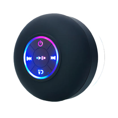 Portable Bluetooth Shower Speaker with LED & Suction Cup by HitMyNeed