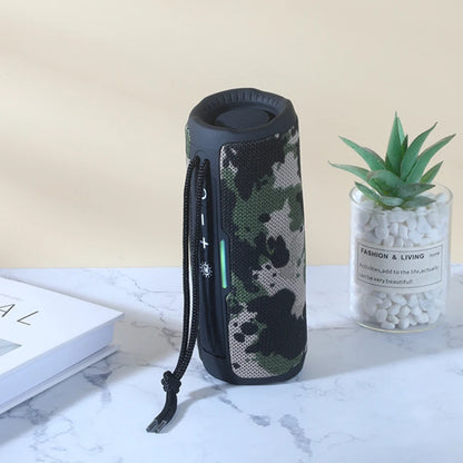 Portable Bluetooth Speaker Dual Bass LED Waterproof by HitMyNeed